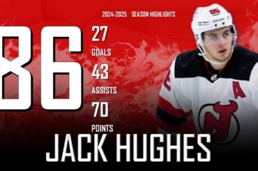 Jack Hughes || 2024-2025 New Jersey Devils Highlights