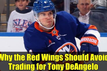 Why the Red Wings Should Avoid Trading for Tony DeAngelo