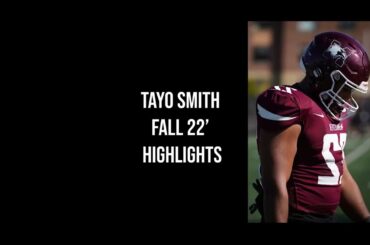 Ty Smith Fall 22' Highlights