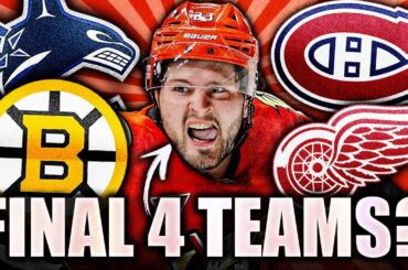 MASON MCTAVISH TRADE UPDATE: FINAL FOUR TEAMS REVEALED? (Canucks, Canadiens, Red Wings, Bruins)