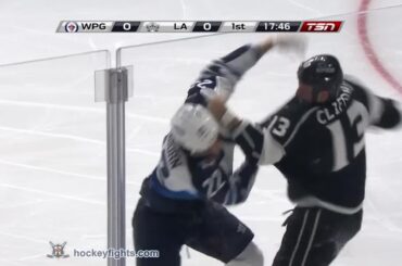 Chris Thorburn vs Kyle Clifford Oct 12, 2014