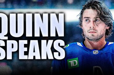 FANTASTIC CANUCKS INTERVIEW: QUINN HUGHES SPEAKS OUT ON HIS FUTURE WITH VANCOUVER & MORE