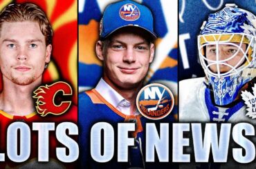 GREAT SIGNINGS FOR THE MAPLE LEAFS & ISLANDERS + HUGE CALGARY FLAMES MOVE COMING