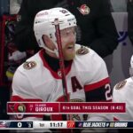 Artyom Zub assists on Giroux's goal vs Blue Jackets (1 dec 2023)