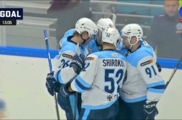 Alexei Yakovlev goal (Assist Chase Priskie) - KHL preseason - September 2 2025