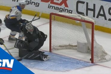 Brayden Schenn Gets Overtime Goal To Trickle Through Andrei Vasilevskiy