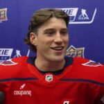 Ryan Leonard Talks at the NHLPA Rookie Showcase