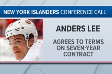 Anders Lee Reflects on Returning to the Islanders | NHL