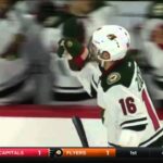 Jason Zucker Snipes One Past Ward