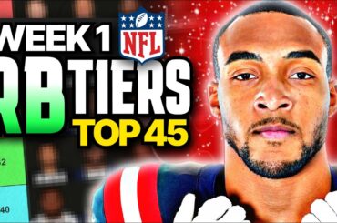 Fantasy Football Week 1 RB Rankings (Top 45)