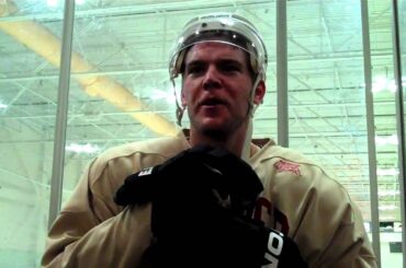 Fromer Pioneer Paul Stastny at DU Pro Camp