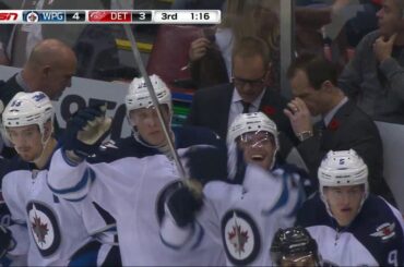 Brandon Tanev 4-3 Goal vs Red Wings | Nov 4 2016