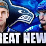 EXCITING UPDATES FOR THE VANCOUVER CANUCKS: JONATHAN LEKKERIMAKI & EVANDER KANE NEWS
