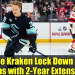 Seattle Kraken Lock Down Ryker Evans with 2-Year Extension!