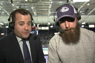 Luke Witkowski Interview | Syracuse vs. Binghamton | April 14, 2017