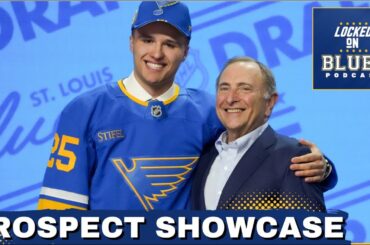 omplete St. Louis Blues roster for the 2025 Prospect Showcase revealed with top prospects in action