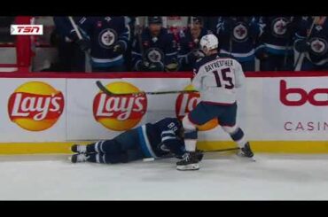 Scrum Erupts After Dirty Hit