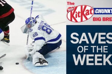 Vasilevskiy Proves Again Why He's The Best Goalie On Planet Earth | NHL Saves Of The Week