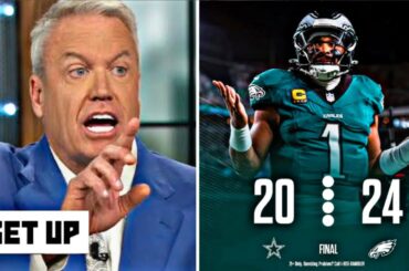 GET UP | Rex Ryan rips CeeDee Lamb for costly drops as Cowboys lose 24-20 to Eagles