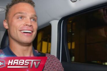 Max Domi arrives in Montreal as a Hab