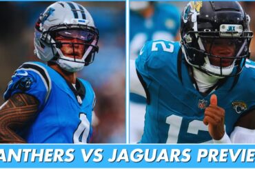 🚨 Panthers vs Jaguars Week 1 Preview | Bryce Young’s Make-or-Break, Injury Chaos & Key Matchups