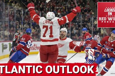 How do the Detroit Red Wings measure up against the rest of the Atlantic Division?