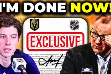 It's CONFIRMED: Mitch Marner GOES NUTS On Maple Leafs After This…