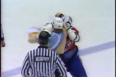 Marty McSorley vs Lyle Odelein