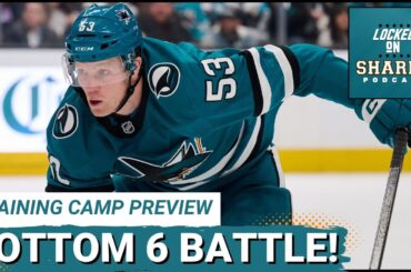 San Jose's Roster Bottom Six OVERLOAD Reaches BREAKING Point | Who Gets Cut?