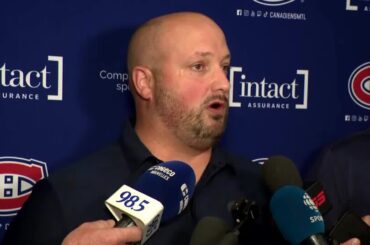 «Joshua Roy travaille fort» - Martin Laperrière