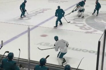 Eklund Wins Captain's Skate Scrimmage, Ferraro Not Happy