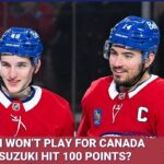Lane Hutson is NOT Playing for Team Canada | Does Suzuki have 100 Points in Him? + Best Province?