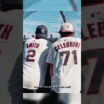 Mack and Will take BP with the Giants.  #hockey #sharks #nhl #giants #mlb