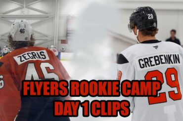Philadelphia Flyers Scrimmage AND Rookie Camp Day 1 Clips - 9/11/25