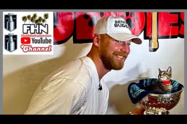 Sam Bennett, Florida Panthers: Stanley Cup Visits Humane Society, Benny’s Buddies