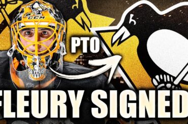 PITTSBURGH PENGUINS SIGN MARC-ANDRE FLEURY: WELCOME BACK FLOWER!