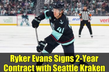 Ryker Evans Signs 2-Year Contract with Seattle Kraken