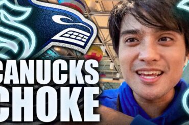 CANUCKS BLOW LEAD + TOP PROSPECT BRAEDEN COOTES INJURED VS SEATTLE KRAKEN