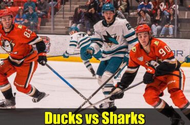 Ducks vs Sharks | Golden State Rookie Faceoff Highlights & Recap