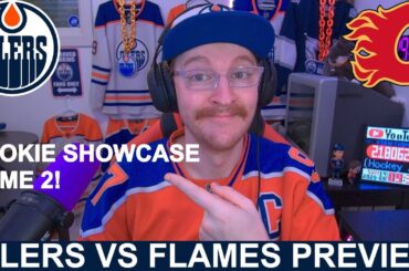Pre-Game Report: Edmonton Oilers vs Calgary Flames | Rookie Showcase Game 2