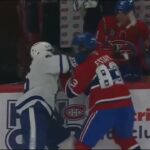 Habs Rookies Drop The Gloves (MacNiel/Estapa) vs Leafs Rookies in Spirited 1st - Highlights 9-14-25