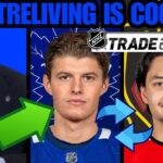 Brad Treliving Discussing TRADE with Chicago Blackhawks Involves Nick Robertson? Leafs Trade Rumours
