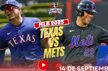 🔴 METS DE NUEVA YORK VS TEXAS RANGERS EN VIVO DOIMNGO 14 SEPTIEMBRE💥#MLB 2025