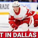 Amadeus Lombardi and Nate Danielson dominate as Detroit Red Wings split Prospect Games in Dallas
