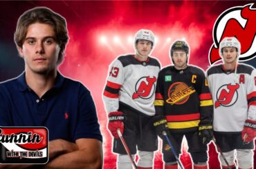 NJ Devils Jack Hughes Talks About Playing With Quinn On Media Day