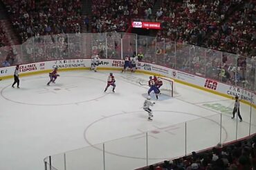 Filip Mesar of Montreal Canadiens scores vs. Toronto Maple Leafs in 2025 Prospect Showdown 9/14/25