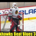Blackhawks Beat Blues 3-2 OT | Tom Kurvers Prospect Showcase Highlights & Analysis