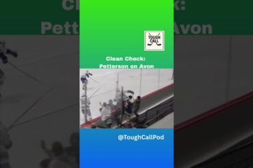 Elias Patterson stands up Jon-Randall Avon at the blueline.