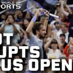 Medvedev SPARKS MASSIVE RIOT at the US Open | Wide World of Sports