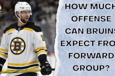 Training Camp Preview: How Much Offense Can Bruins Expect From Forward Group? |The Skate Pod, Ep 478